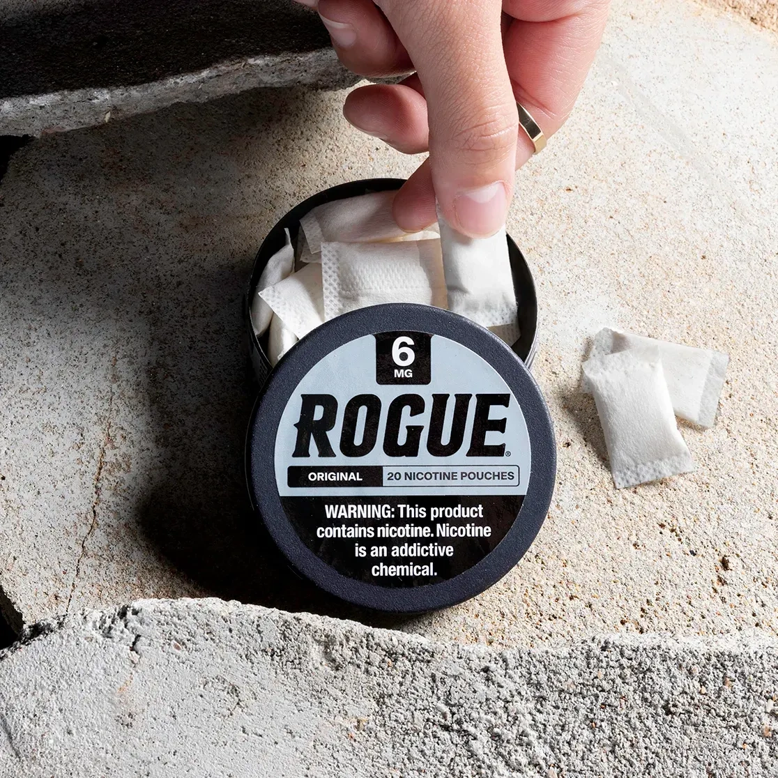 does rogue have tobacco Rogue Original 3 MG Strength Pouch 5 Pack