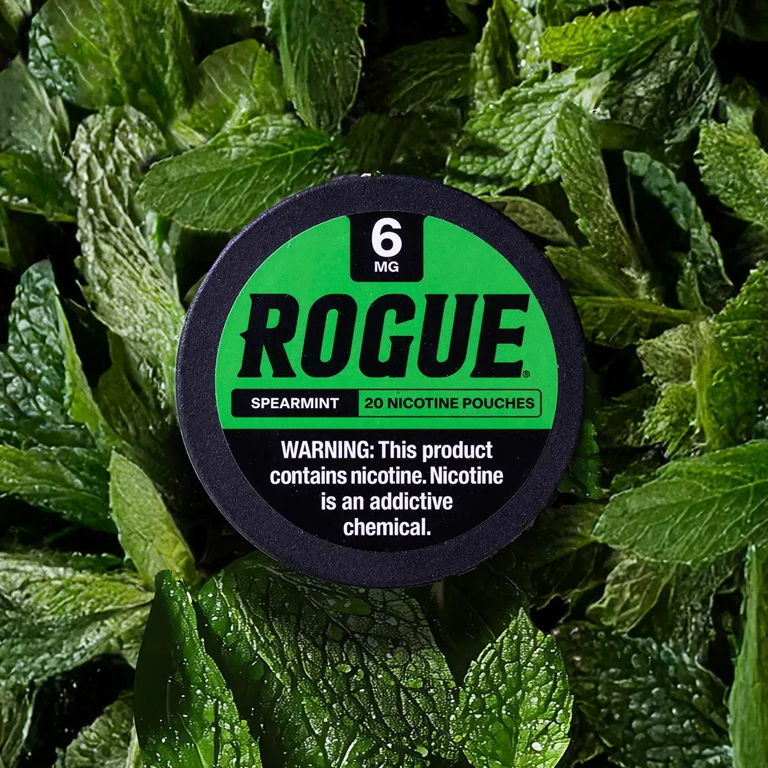 do rogue pouches have tobacco Nicotine Pouches
