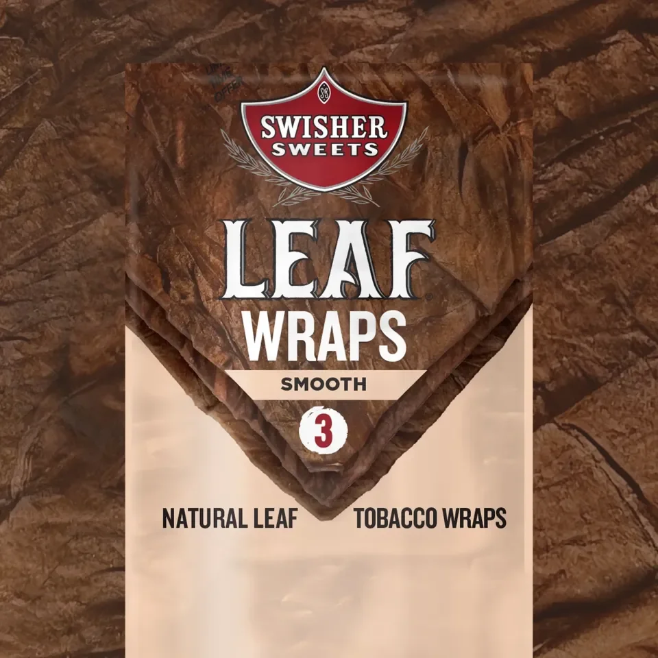 are swishers tobacco leaves Smooth Leaf Wraps