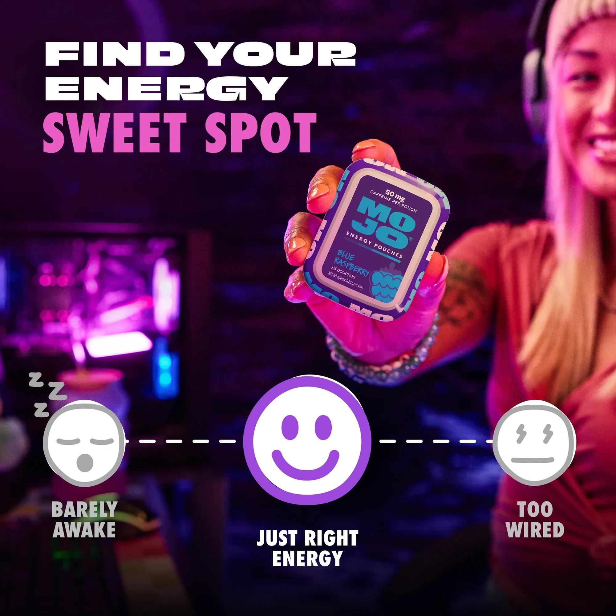 Blue Raspberry Energy Pouches | Blue Raspberry Energy Pouches